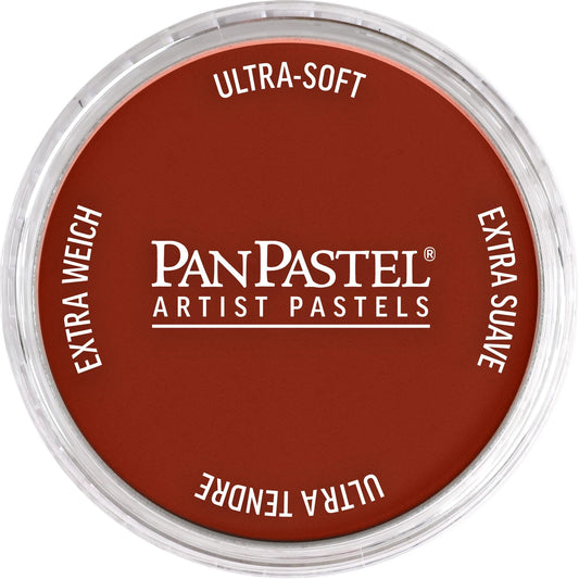PanPastel Artist Pastels by GOLDEN, Red Iron Oxide, 2.44” / 62mm Pan Diameter, Professional Artist Pastels, Unique Pan Format (cake-like)
