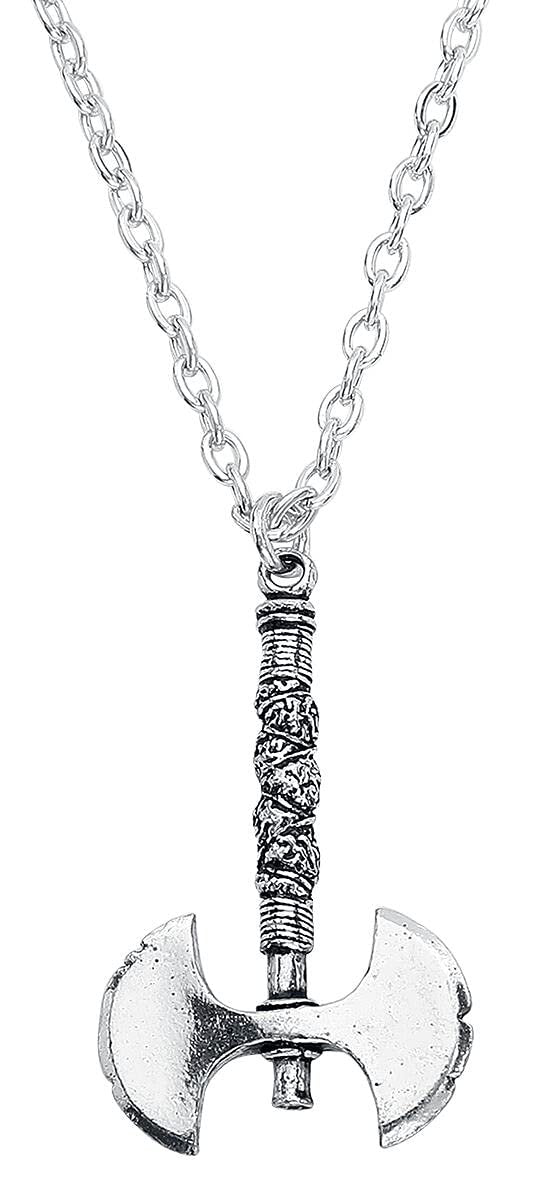 Alchemy Gothic P11 Double Axe Pendant