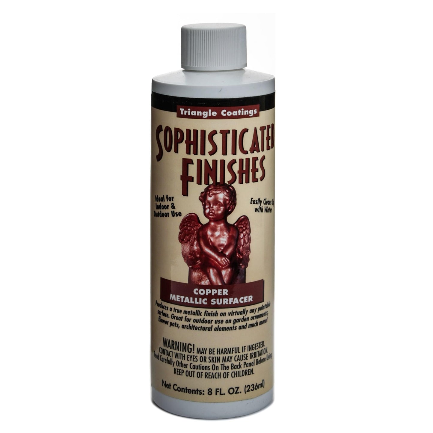 Triangle Coatings Sophisticated Finishes Metallic Surfacers copper 8 oz.