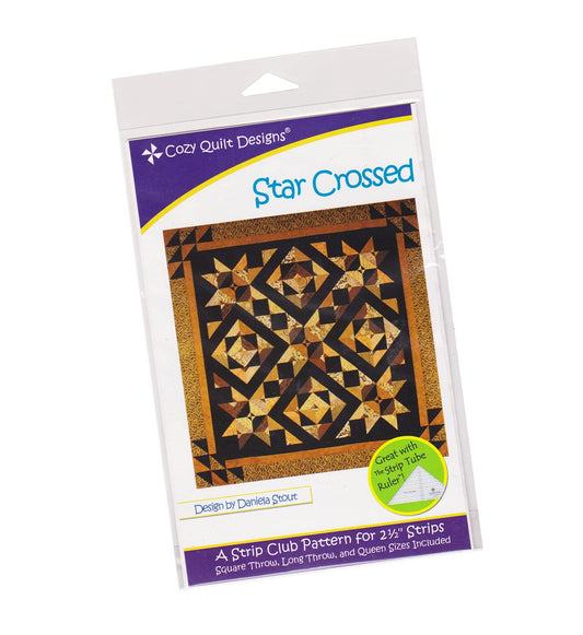 Cozy Quilt Designs 'Strip Club' Pattern - Star Crossed (Includes Instructions for Three Project Sizes)