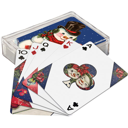 Primitives by Kathy Playing Cards - Snowman