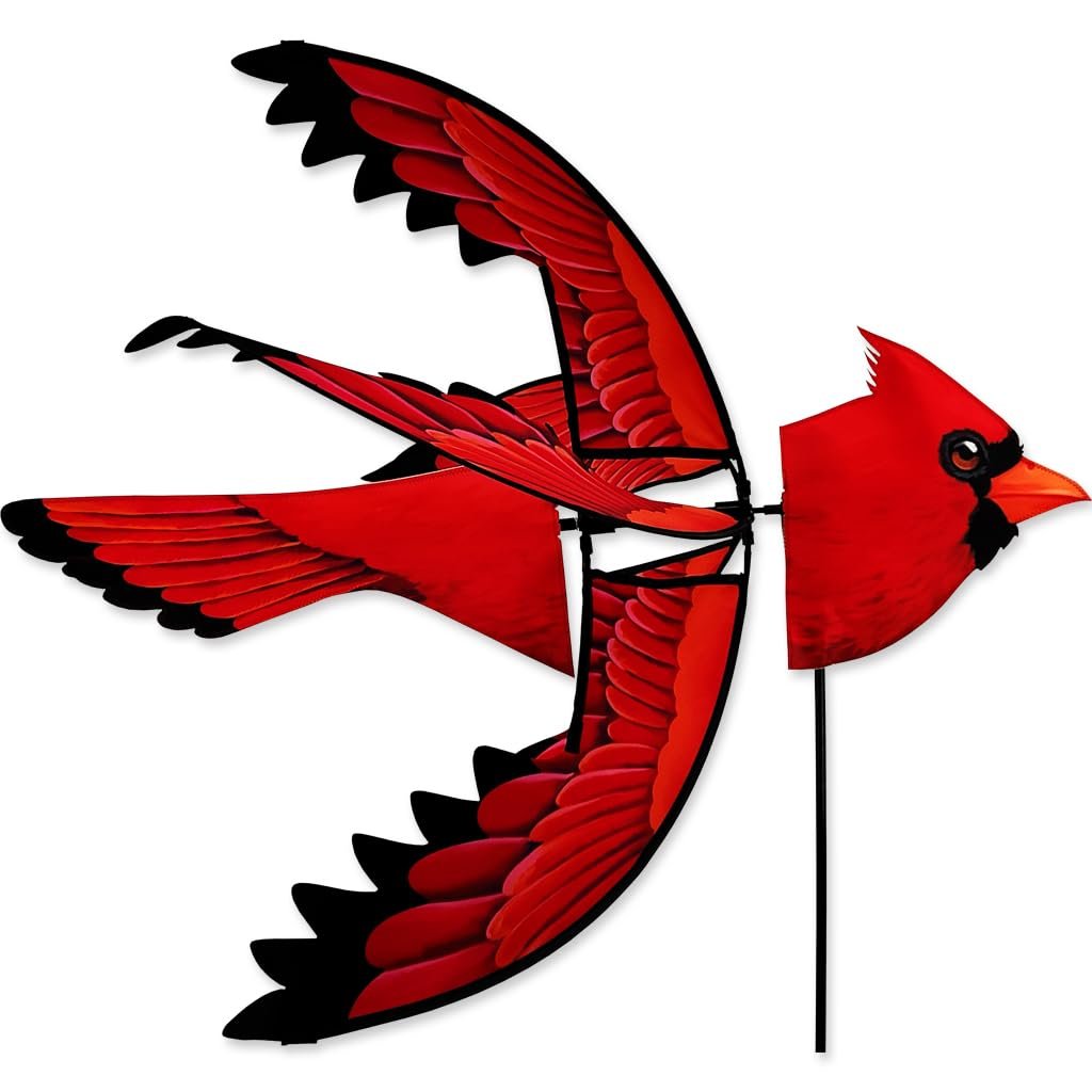37 in. North American Cardinal Spinner