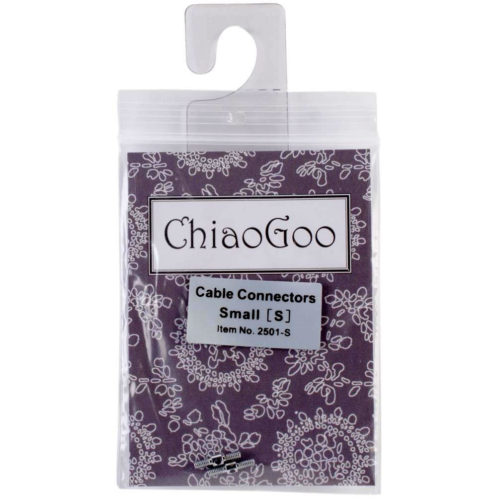 ChiaoGoo Cable Connectors for Spin or Twist Interchangeable Small Knitting Needle Set 2501-S