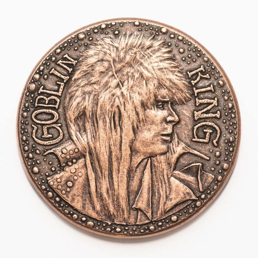 Labyrinth Goblin King Jareth Copper Coin