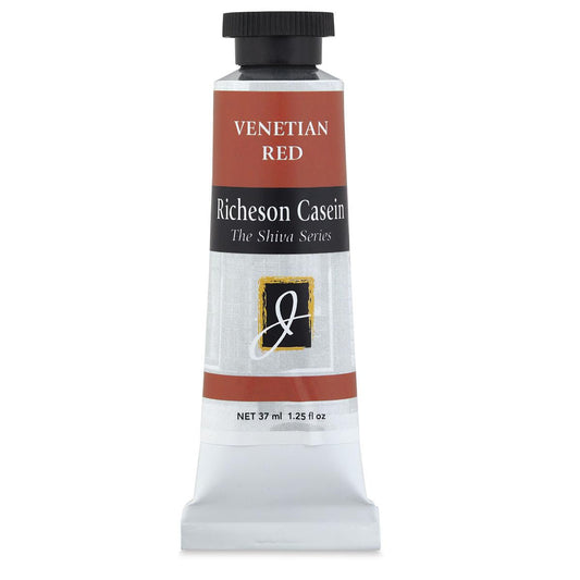 Jack Richeson Artist Casein Colors, 37-Milileter, Venetian Red