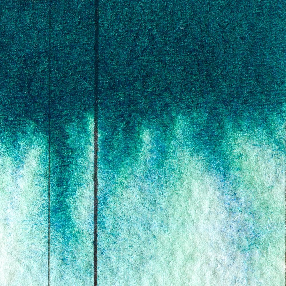 QoR Artist Watercolors by GOLDEN, Ultramarine Turquoise, 11 ml Tube, Professional Watercolor Paint, Transparent