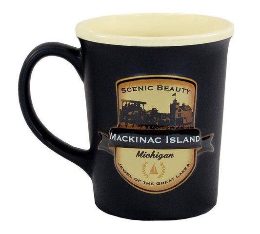 Americaware Mackinac Island 18oz. Emblem Coffee Mug