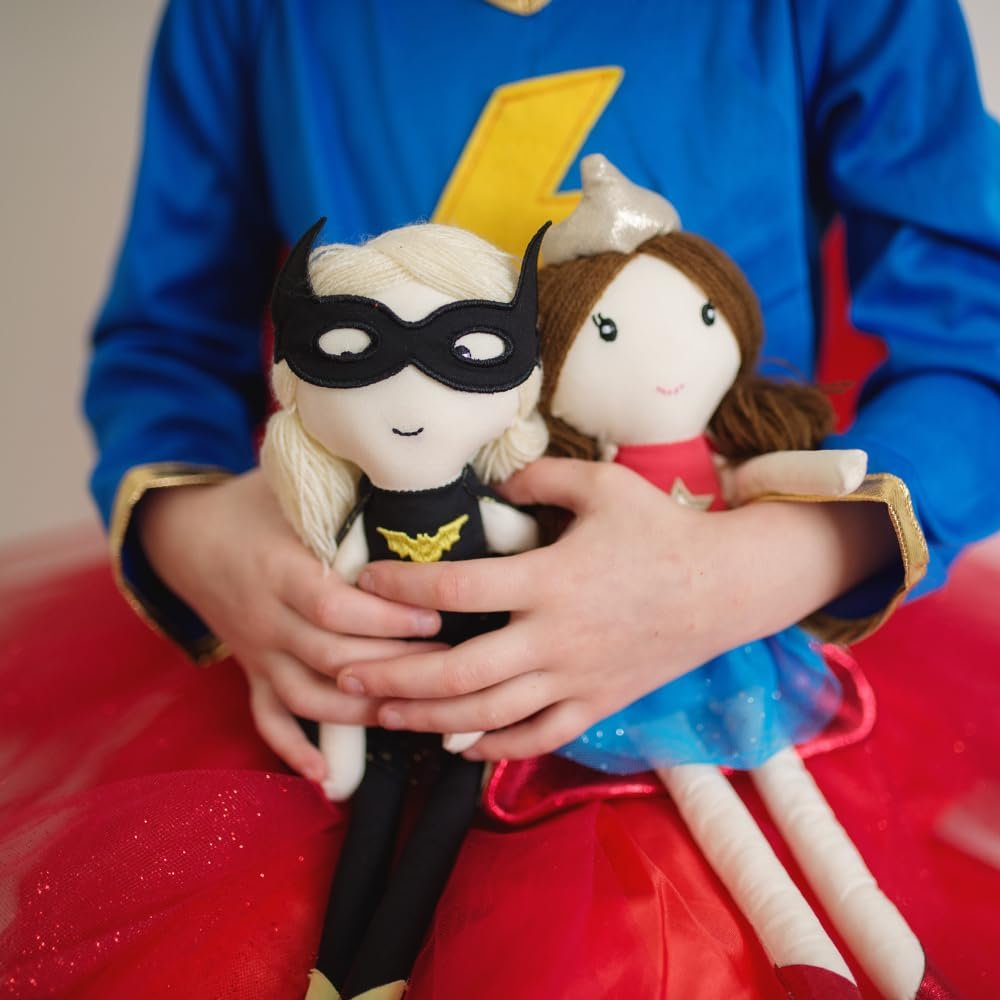 Great Pretenders Betty The Batgirl Doll, Batgirl Superhero Doll for Kids, Soft Bodied Doll for Kids
