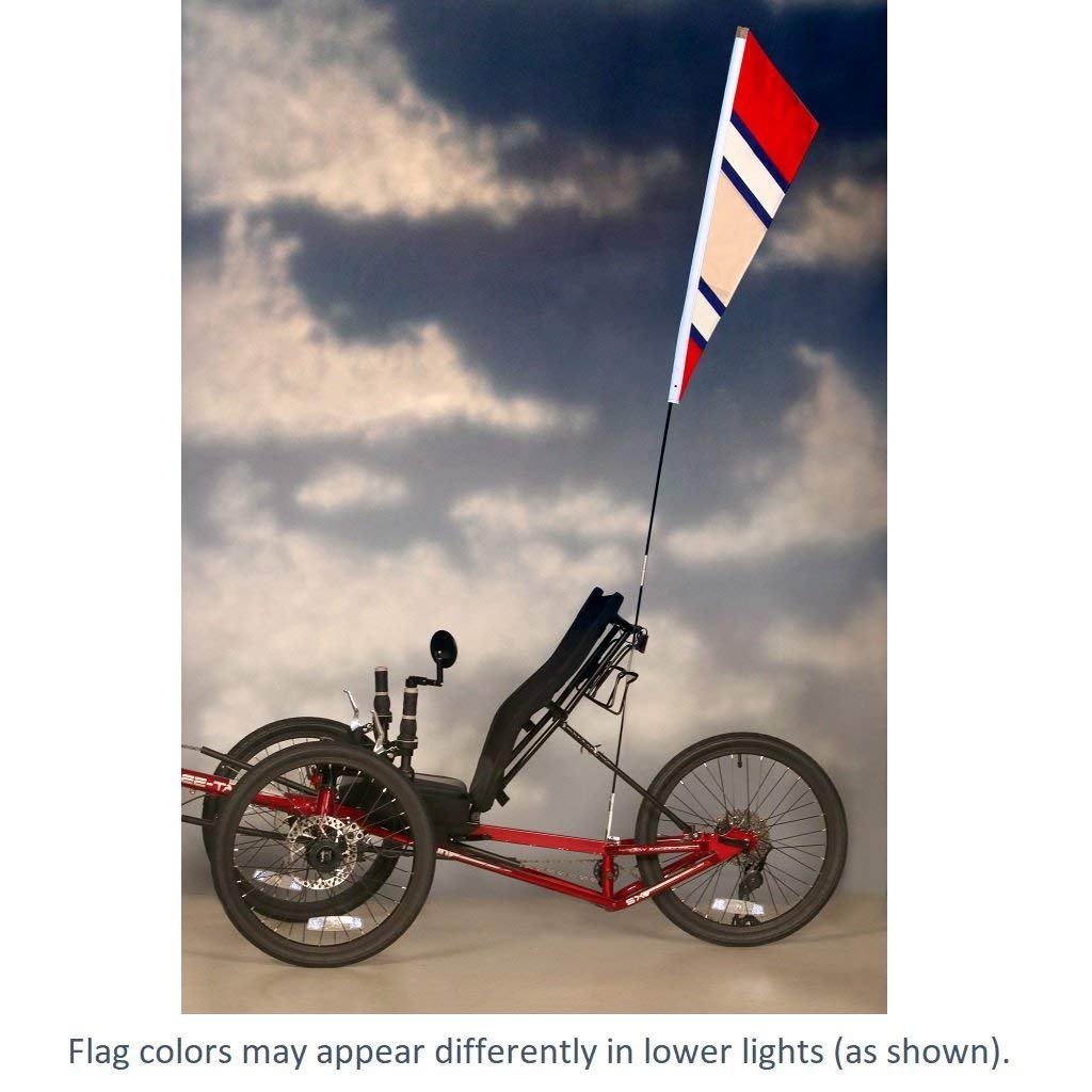 Premier Kites SoundWinds Fanion Recumbent Bike Flags