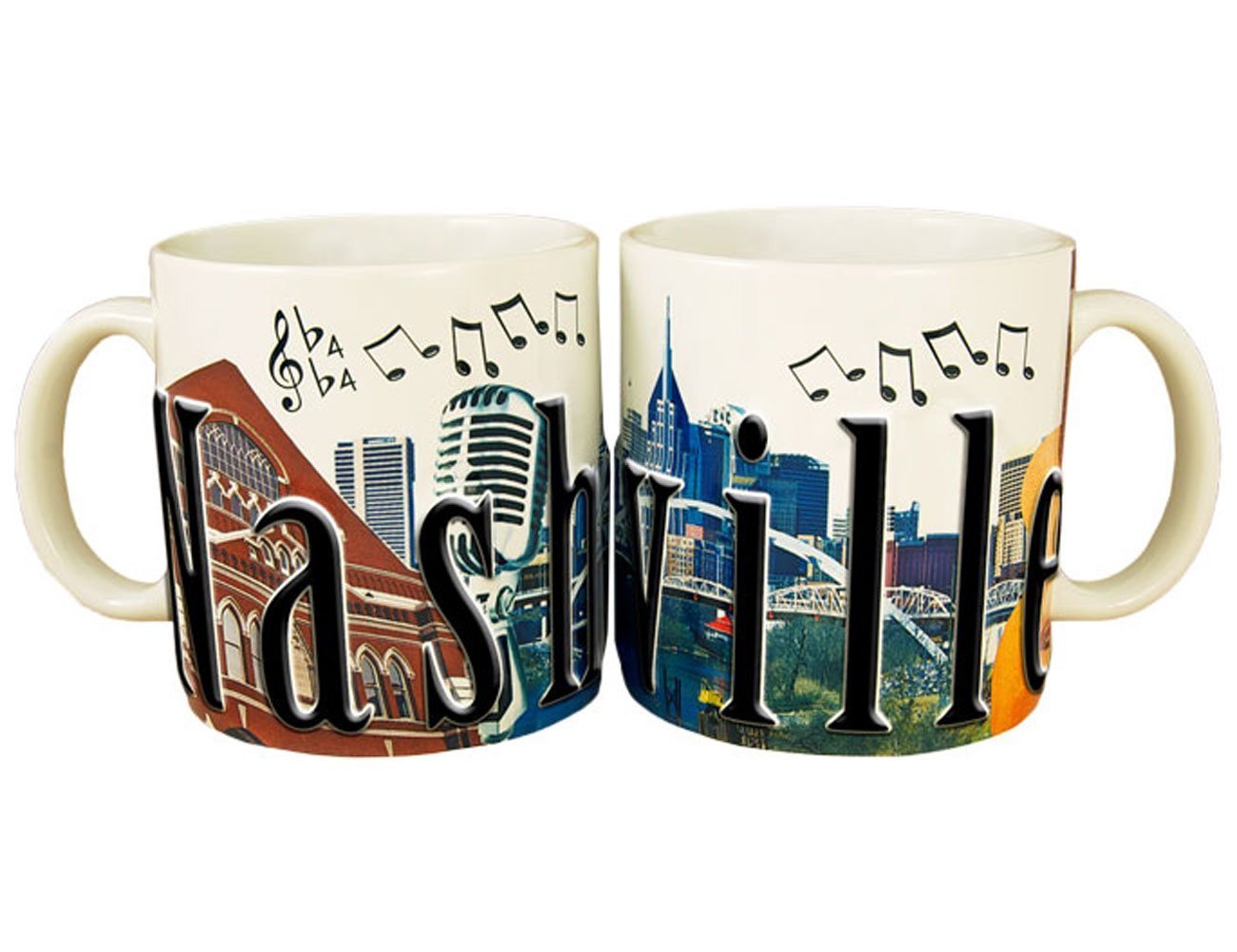 Americaware Nashville 18oz. Color Relief Coffee Mug