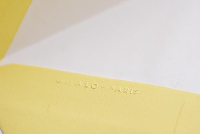 G.Lalo Gl46100 Verge de France Envelopes, A4 (DL/Western Chief 6), Tri-Fold Size, White, Pack of 25