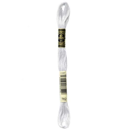 DMC Thread 6-Strand Embroidery Cotton 8.7 Yards Very Light Pearl Grey 117-762 (12-Pack)