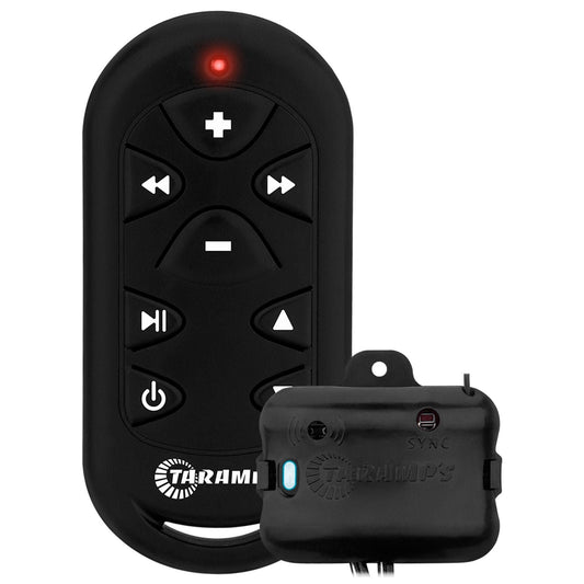 Taramps Universal Remote Control TLC 3000 Black Long-Distance, 16 Functions, Learning And Memory Mode, Amp Volume Control for Car Head Units, Motorcycle, Home, Audio Accessories, Easy to Install