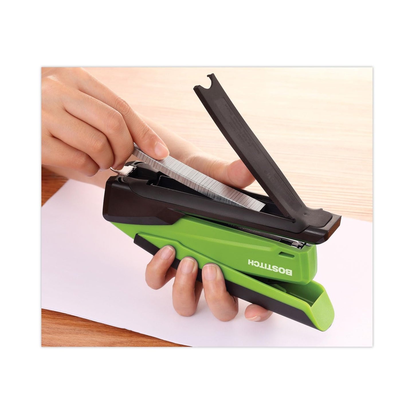 Desktop Stapler 20-Sheet Capacity Green - PaperPro inPOWER Green/Black