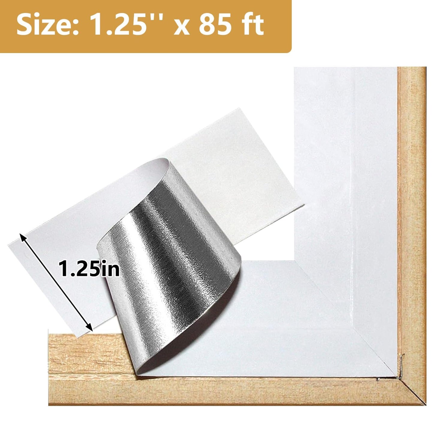Lineco, Archival Self-Adhesive Frame Sealing Tape, Acid-Free, Non-Yellowing Tape for Sealing Frame Backing, DIY