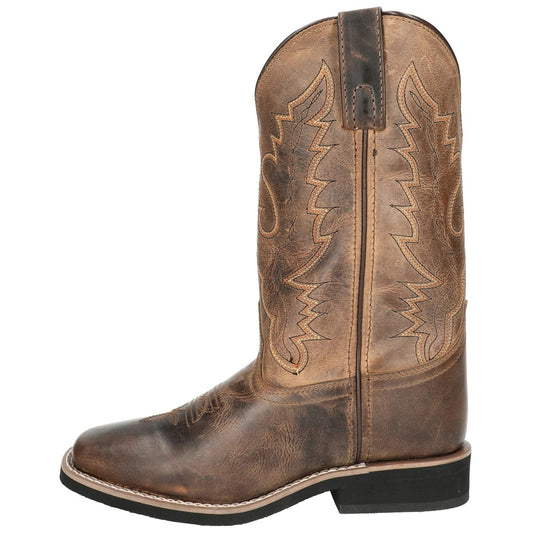 Smoky+Women%27s+Pueblo+10%22+Crazy+Horse+Leather+Western+Cowboy+Boot