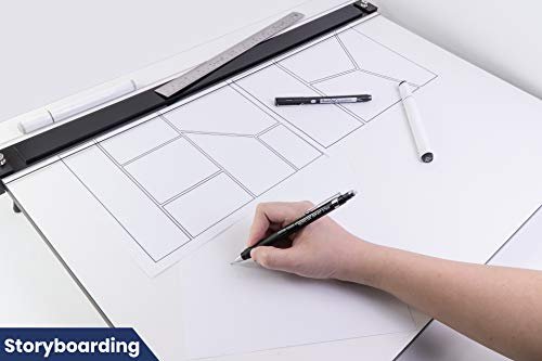 Pacific Arc Drafting Board, Portable Drafting Table with Parallel Bar, Parent