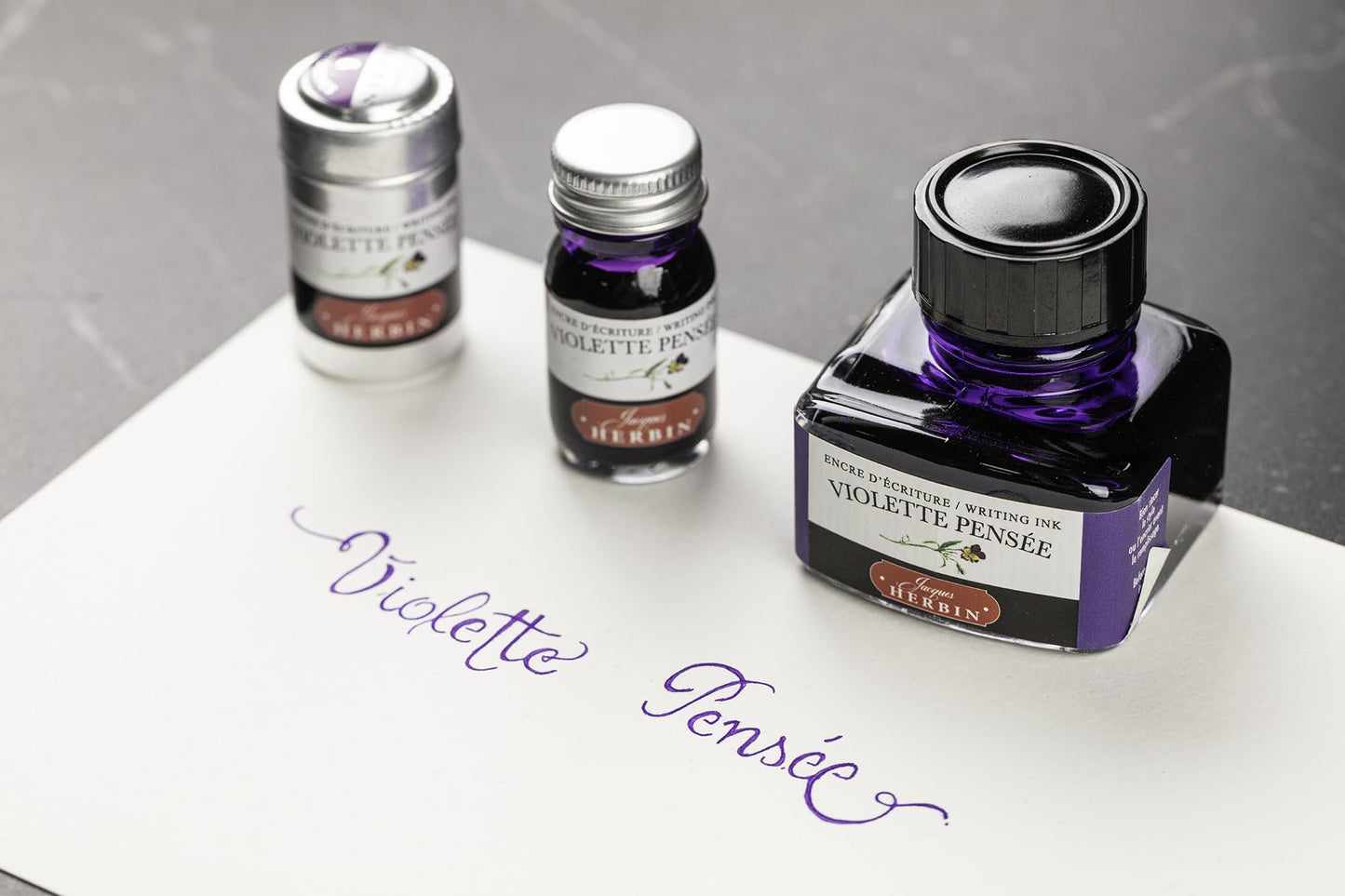 J. Herbin Fountn Pen Ink 30Ml Violette Pensee