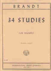34 studies for trumpet
