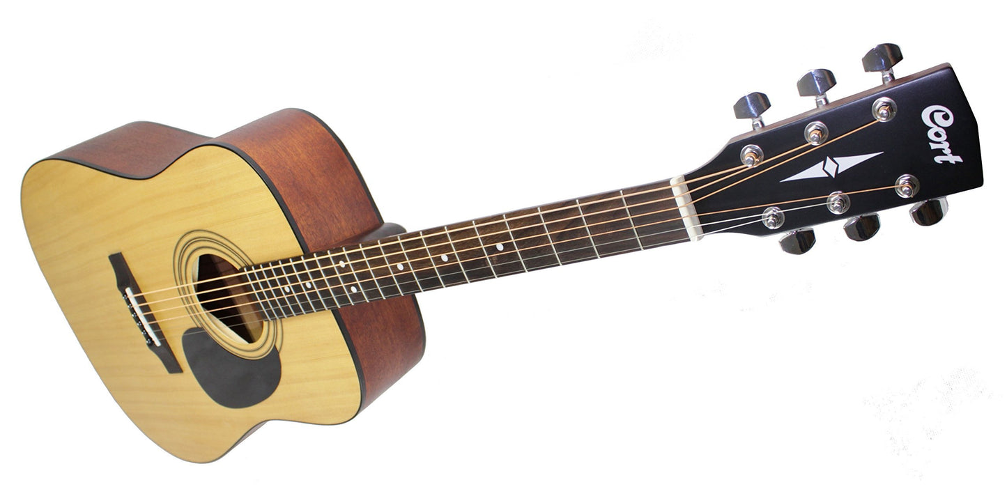 Cort AD810OP Standard Dreadnought Guitar, Spruce Top, Mahogany Back & Sides, Open Pore