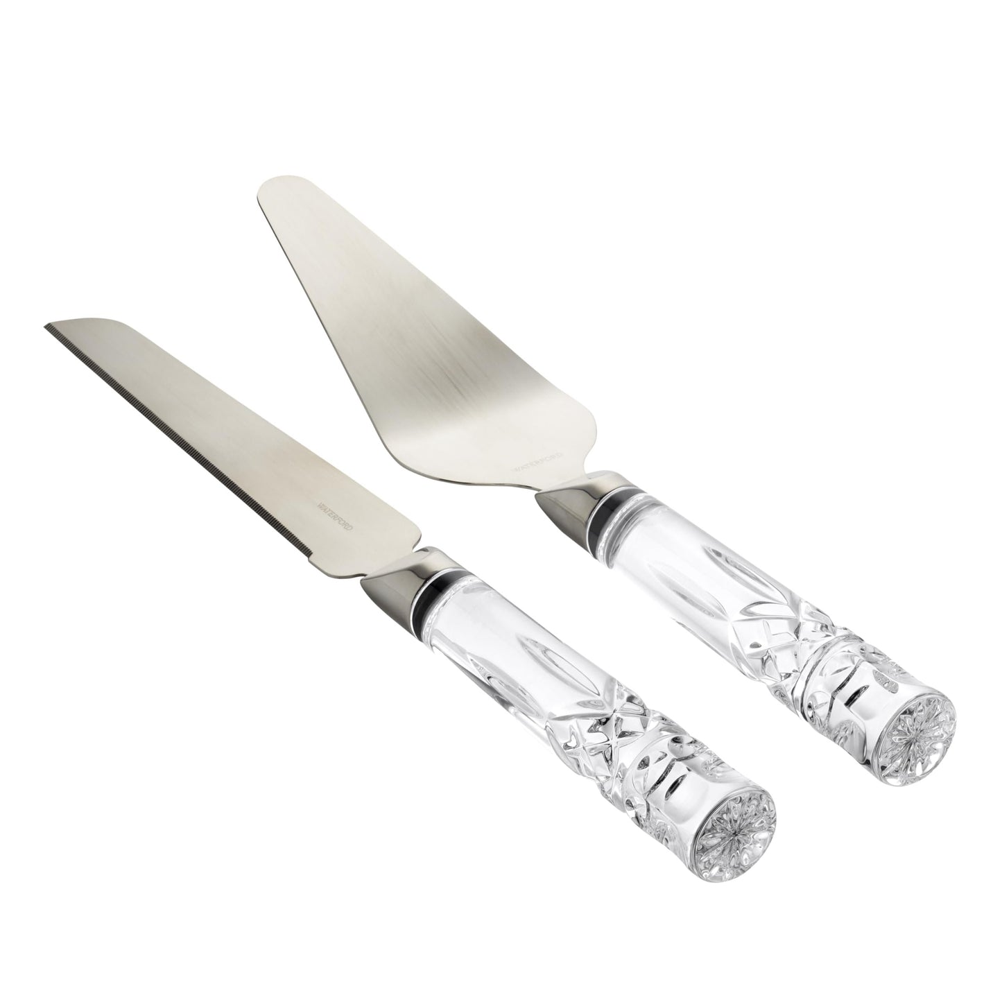 Waterford Lismore Cake Knife & Server, 2-Piece Set, Clear