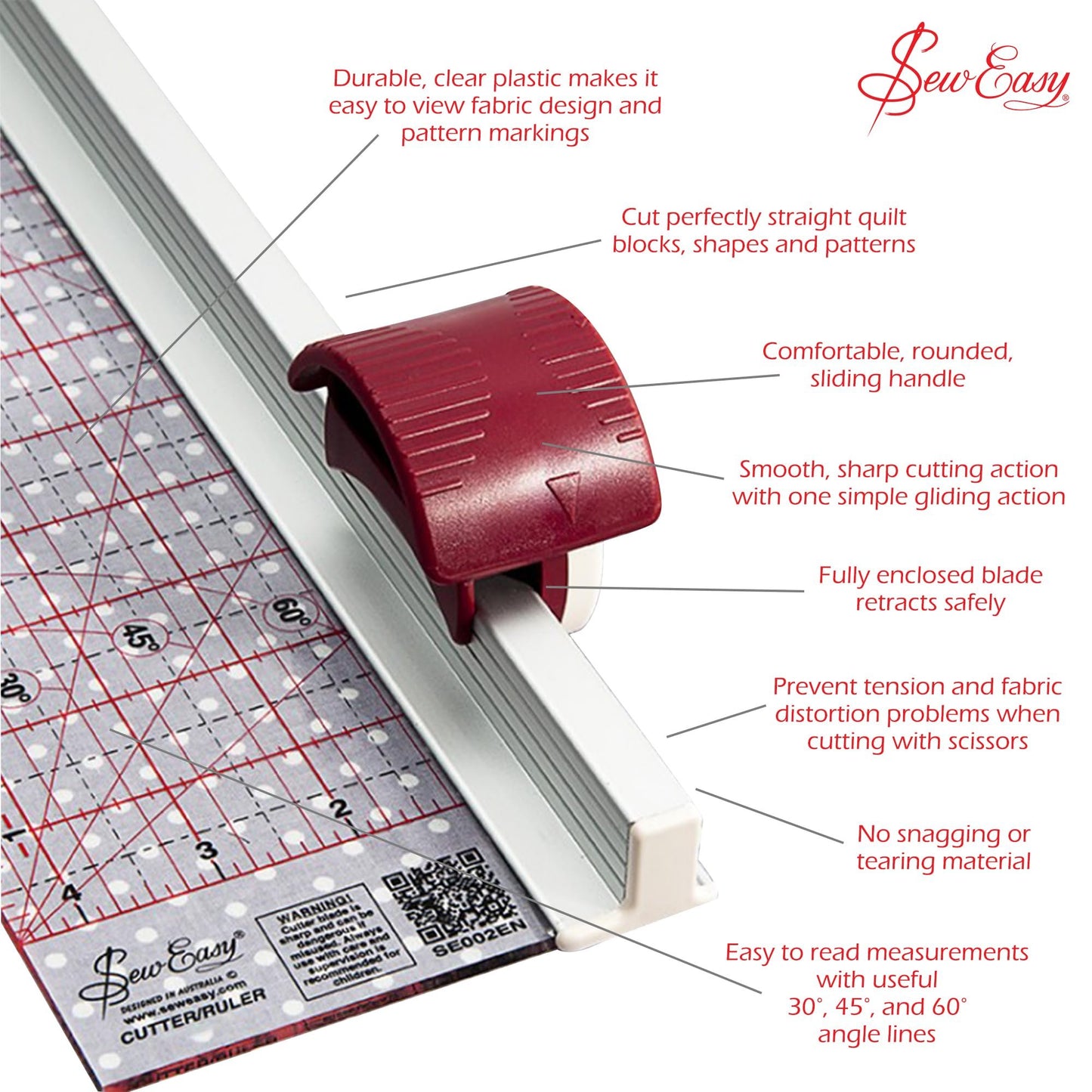 Sew Easy ruler cutter