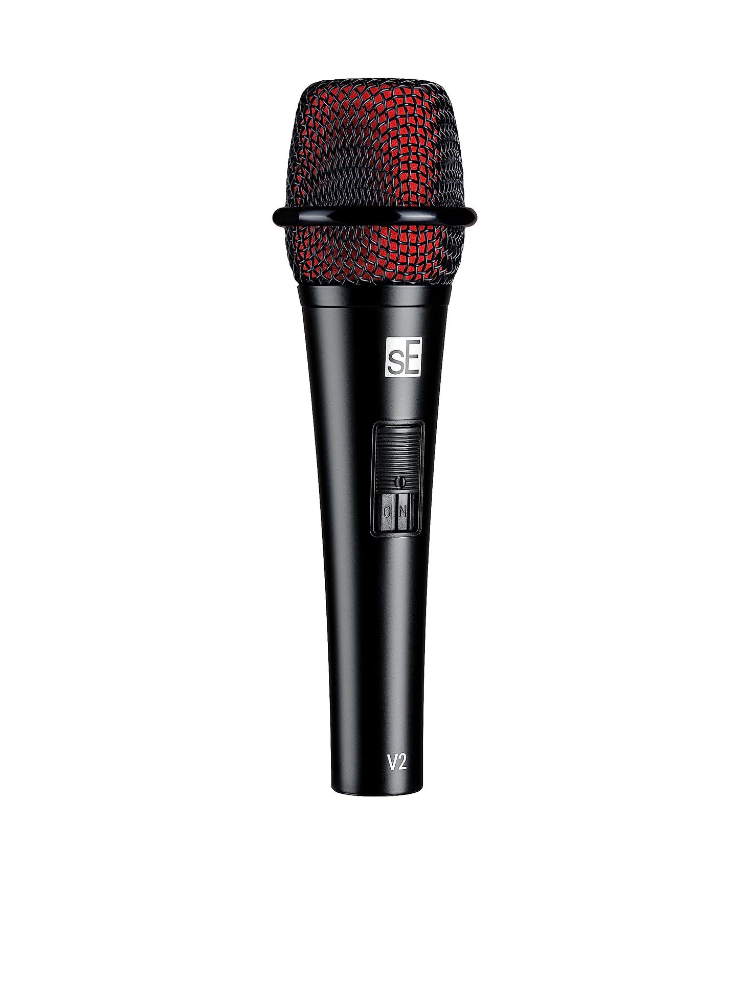 SE Electronics V2-SW Supercardioid Dynamic Handheld Microphone with On/Off Switch, Black