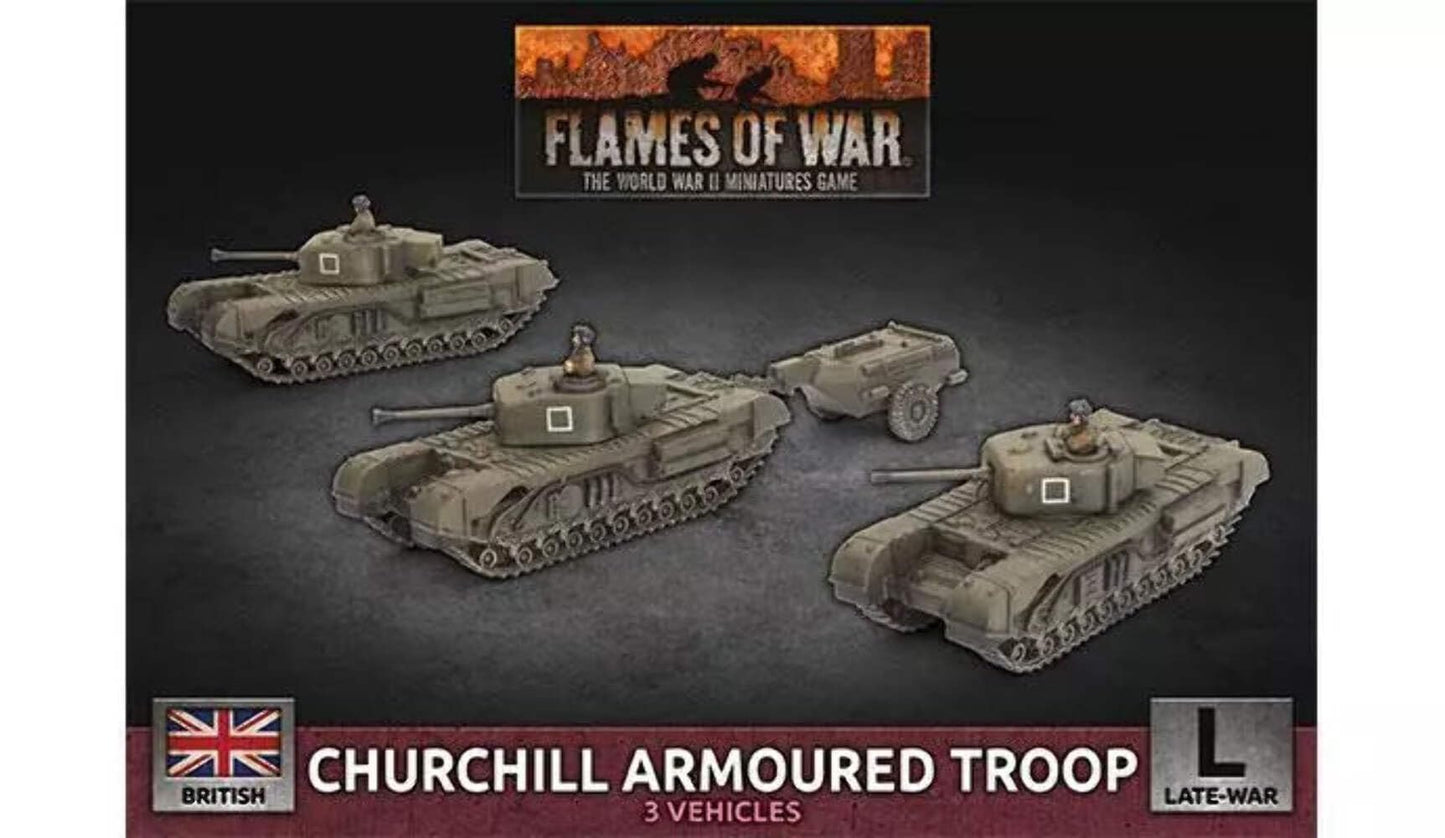 Flames of War: British Churchill Armoured Troop (Late-War)