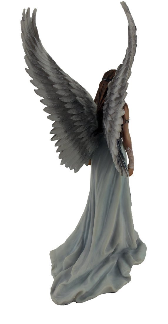 Veronese Design 9 1/2 Inch Spirit Guide Angel Statue by Anne Stokes
