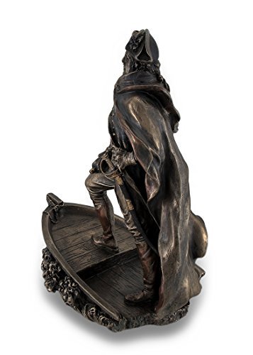 Zeckos Bronze Finish George Washington Delaware Crossing Statue