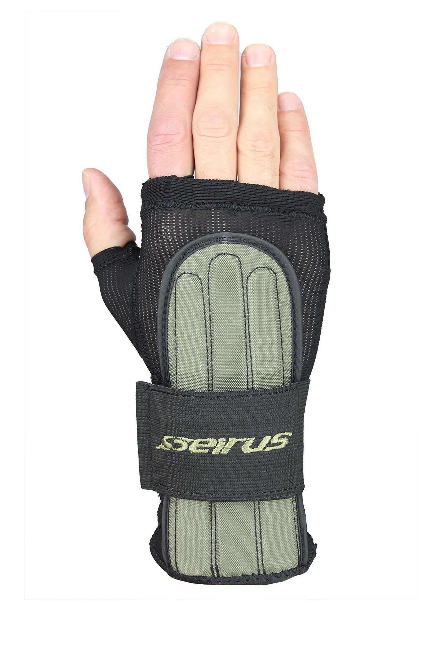 Seirus Innovation 5660 Jam Master EXO Under Glove Wrist Protection to Prevent Injury, One Size, Black