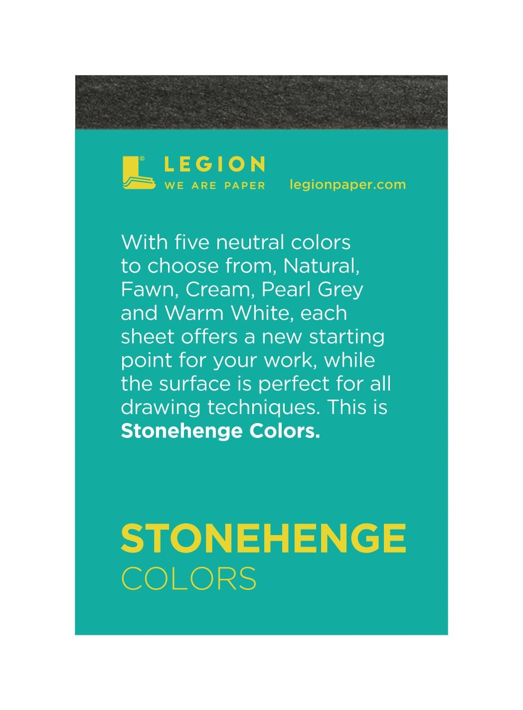 Stonehenge 100% Cotton Medium Weight Mini Pad, Multi-Color (Warm White, Natural, Cream, Fawn, Pearl Grey), 2.5 x 3.75 inches, 250gsm, 15 Sheets for Dry Media