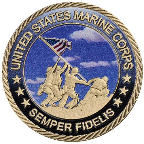 United States Marine Corps Semper Fidelis Challenge Coin