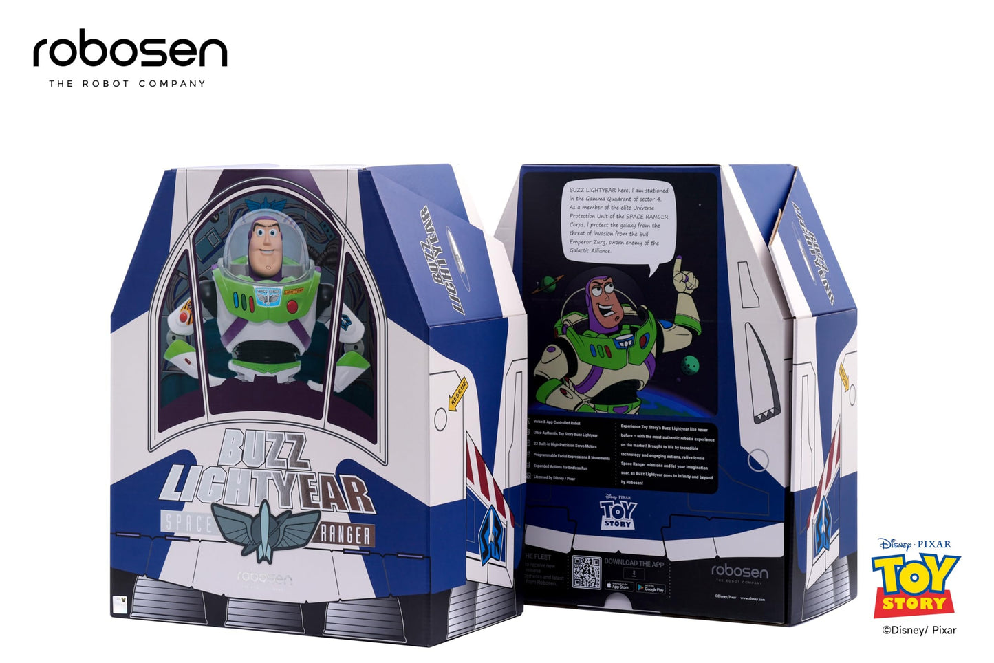 Robosen Buzz Lightyear Toy Figure -Interactive Talking Robot - 14.7 in (H) Buzz Lightyear Collectible