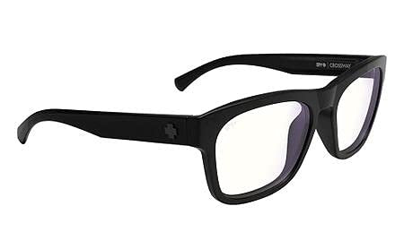 SPY Optic Screen Crossway, Round Blue Light Blocker Glasses, Color and Contrast Enhancing Lenses
