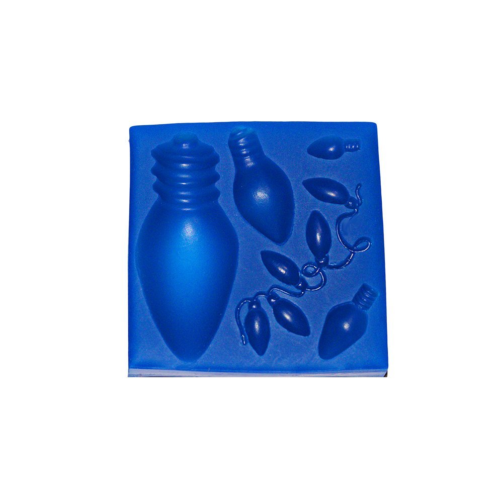 Christmas Lights Set Silicone Mold SE279 by First Impressions Molds