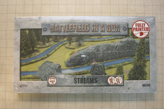 Gale Force Nine Battlefield in a Box: Streams Terrain By Battlefront BB560