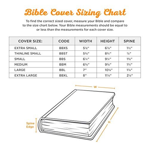 Christian Art Gifts Classic Faux Leather Bible Cover for Men and Women: Be Strong and Courageous - Joshua 1:9 Inspirational Bible Verse with Lion, Gray and Black, Medium