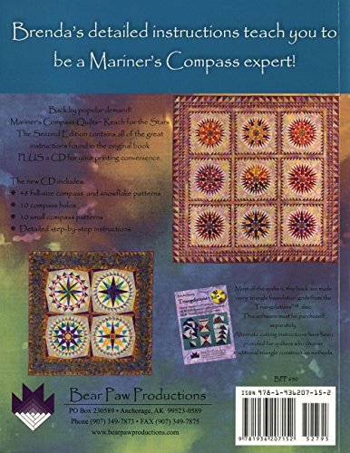 Mariner's Compass Quilts: Reach for the Stars 2nd Edition, with CD
