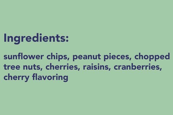 Wild Bird Seed Mix, Shell Free Fruit and Nut, 10 lbs.