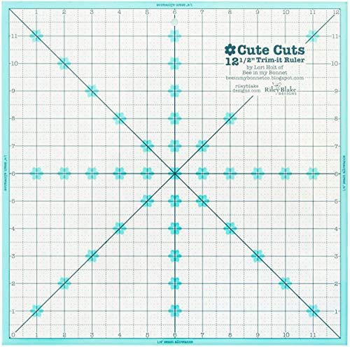 RILEY BLAKE DESIGNS Trim IT Ruler, Multicolor