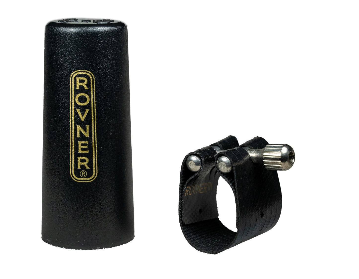 Rovner Ligature & Plastic Cap for Bb German String/Eb Clarinet