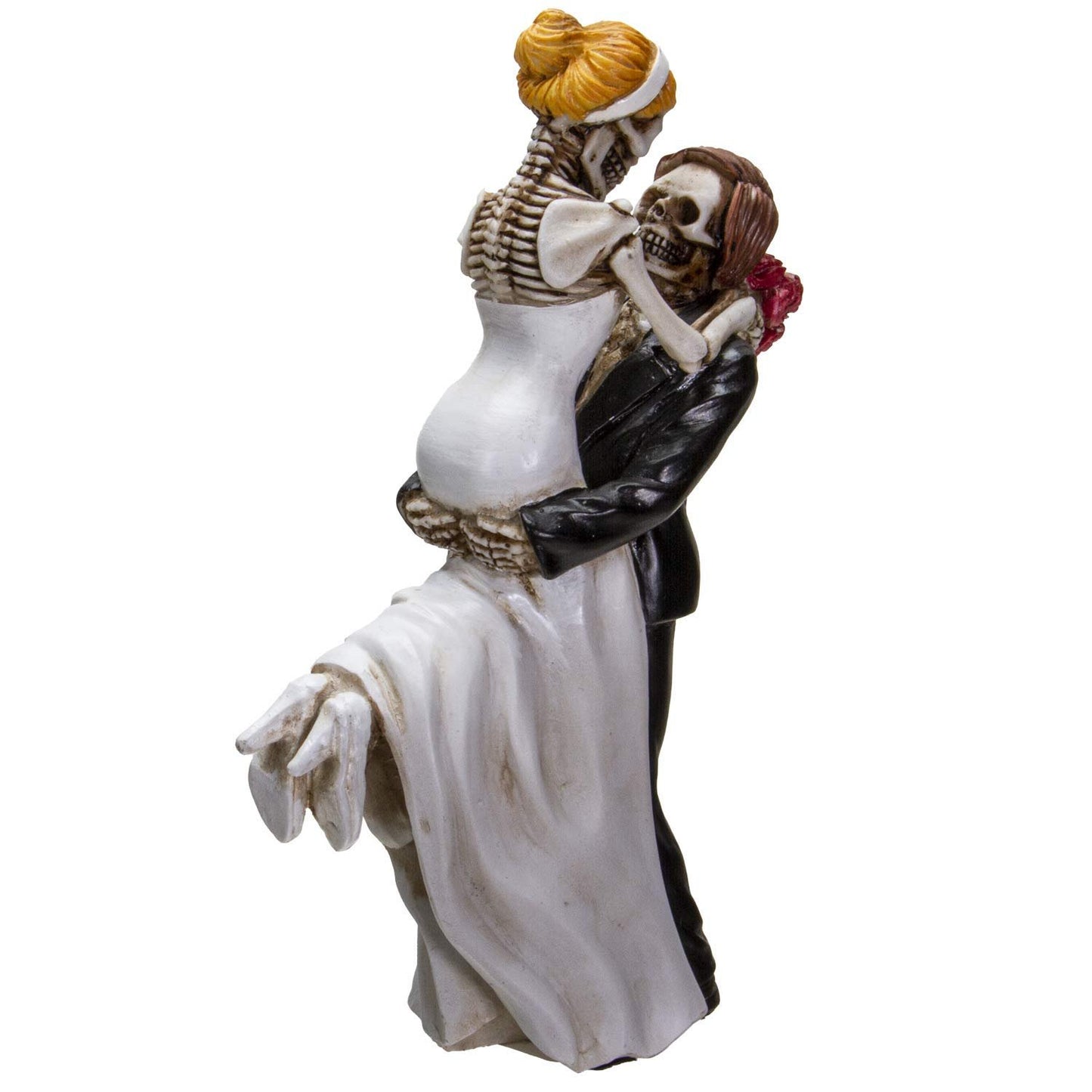 Pacific Giftware Love Never Dies Bride & Groom Wedding Couple Resin Figurine