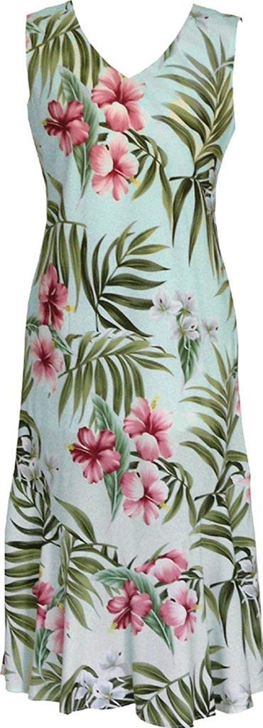 RJC Women's Breathtaking Island Gateway Tea Length Dress