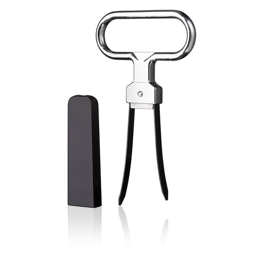 Vacu Vin Cork Puller, Silicone, Silver, 10.5x16x1.4 cm