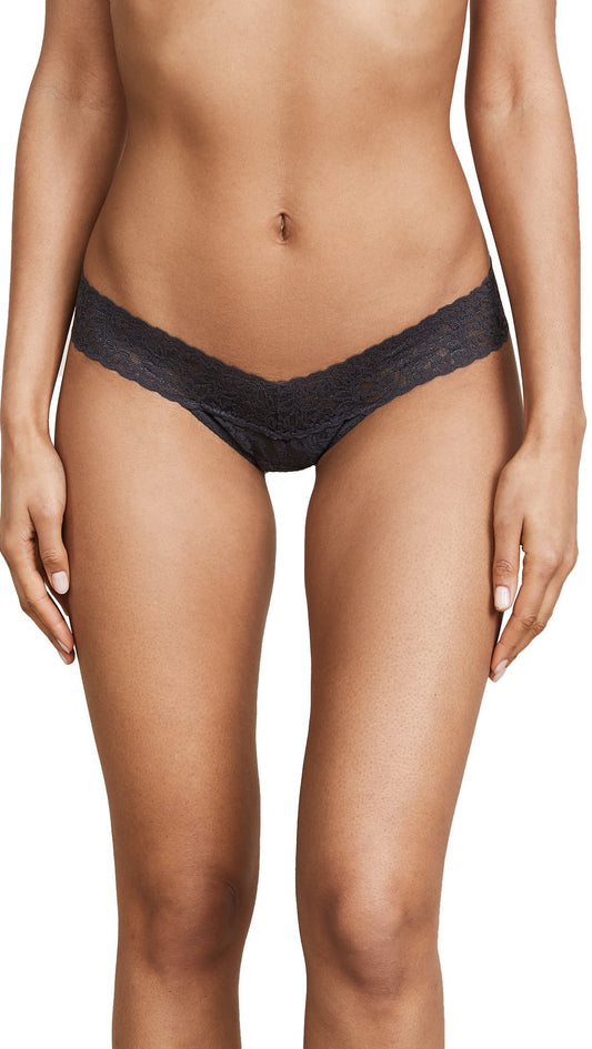 hanky panky, Signature Lace Low Rise Thong, One Size (2-12)