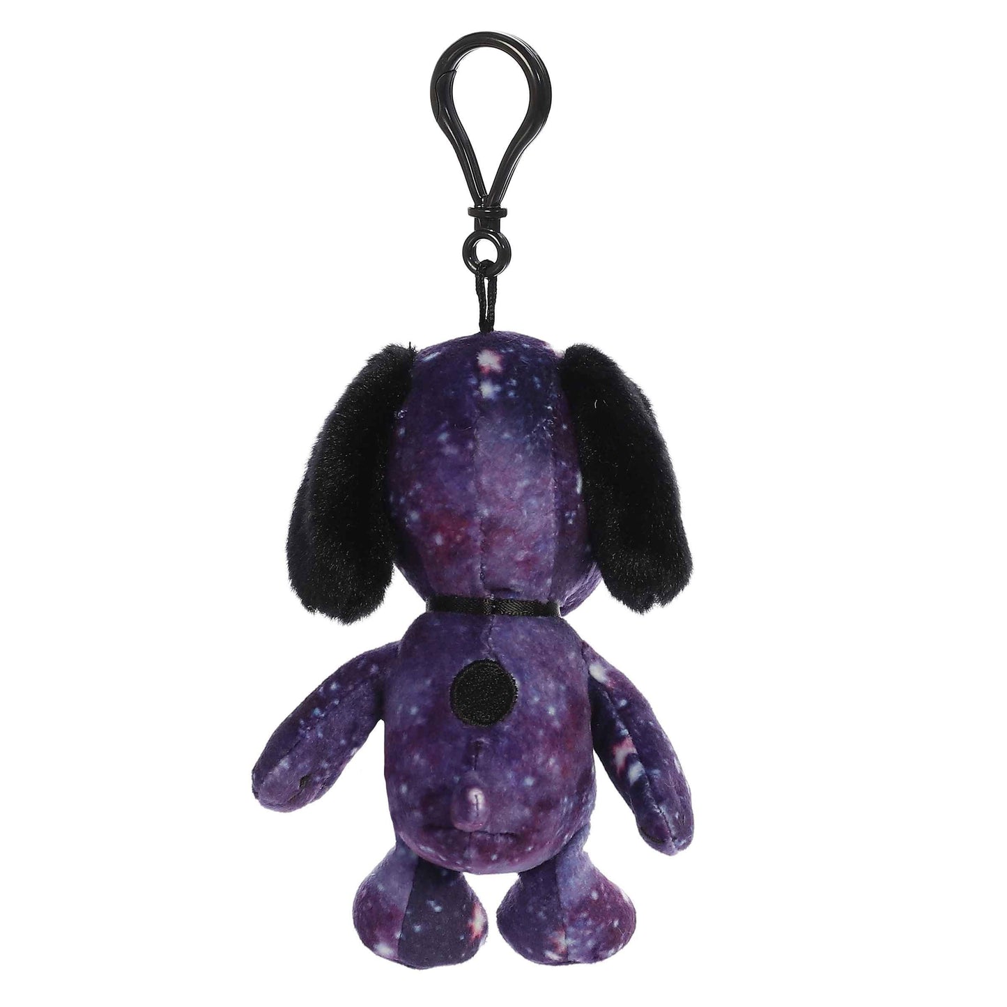 Aurora® Timeless Peanuts® Spaced Out Snoopy Clip-On Stuffed Animal - Classic Characters - Lasting Memories - Purple 5 Inches