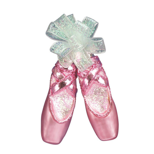 Old World Christmas Dancing Shoes Glass Blown Ornaments