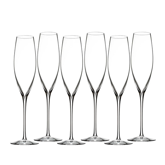 Waterford Elegance Classic Champagne Toasting Flute, Set of 6