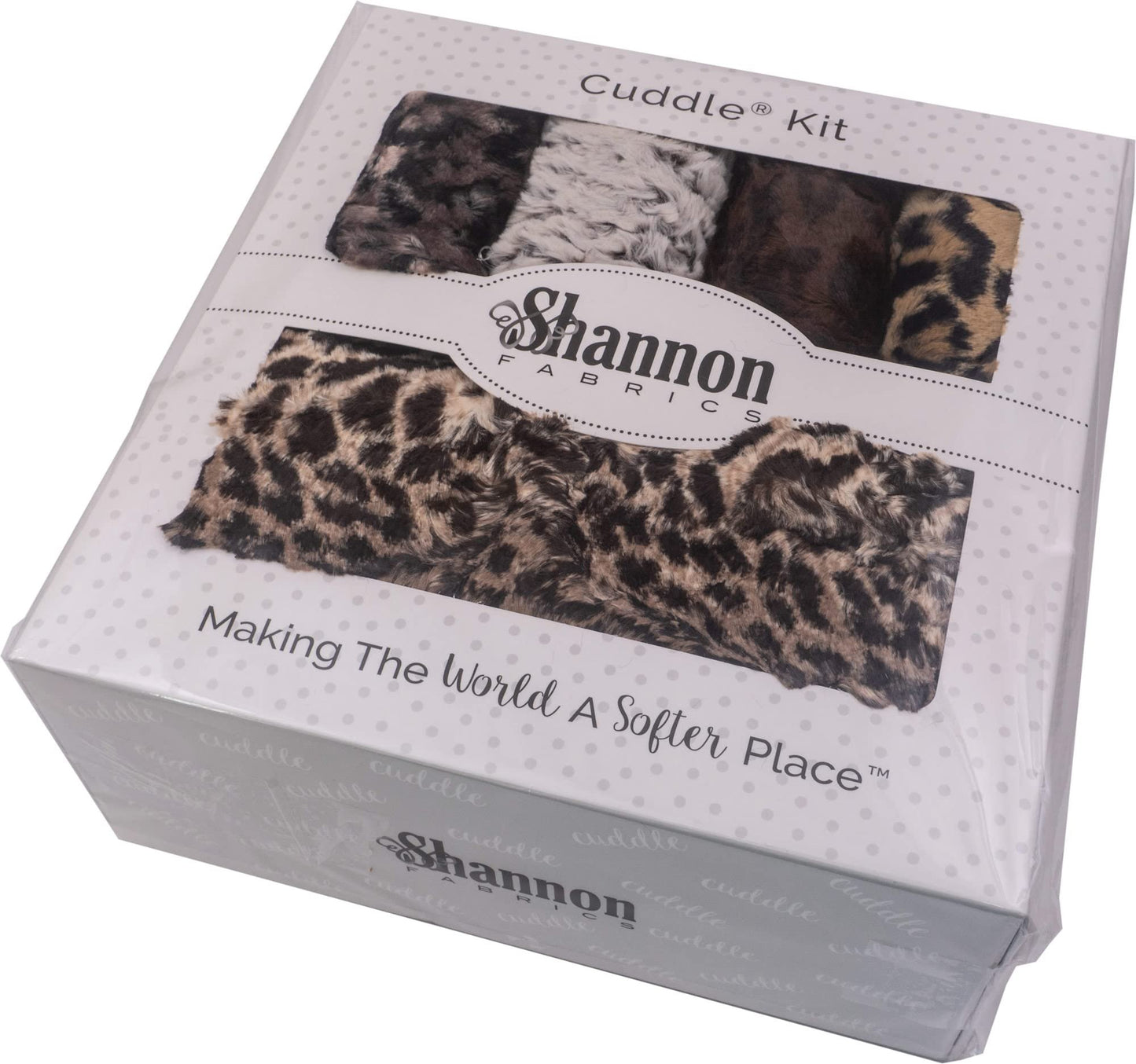 Shannon FABRICS Shannon Minky Cuddle Kit Crazy 8 Hear Me Roar, Java